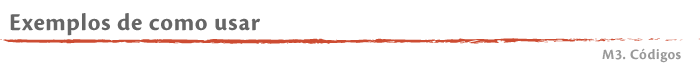 Exemplos