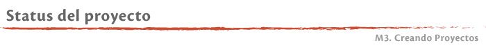 Status del proyecto