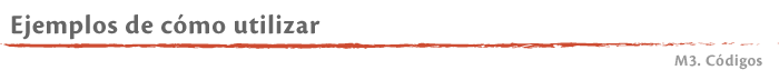 Ejemplos